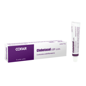 CLOBETASOL Crema Dérmica x 15 gr