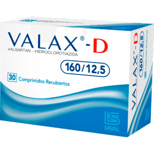VALAX D 160 / 12.5mg x 30comprimidos