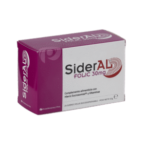 SIDERAL FOLIC 30 mg x 20 Sobres.