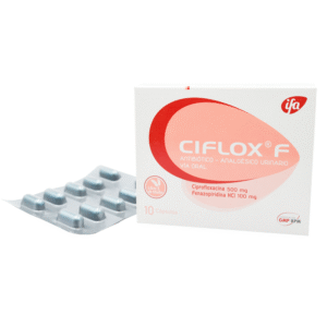 CIFLOX F 500/100 mg x 10 caps