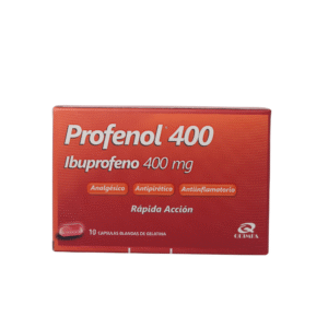 PROFENOL 400 mg x 10 capsulas
