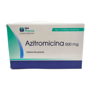 AZITROMICINA 500 mg x 10 tabletas