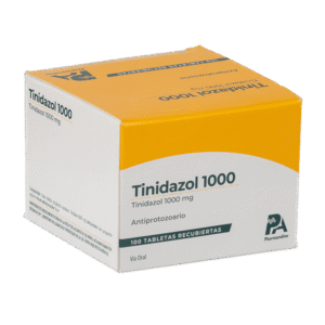 TINIDAZOL 1g x 100 tabletas