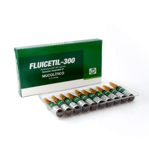 FLUICETIL 300mg x 10 ampollas
