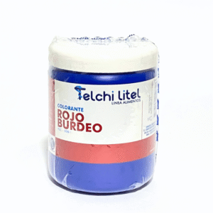 Colorante Rojo Burdeos X 250Gr.