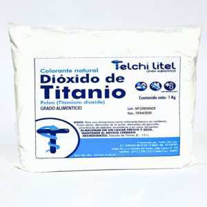 Dioxido De Titanio  Food  X 1Kg.