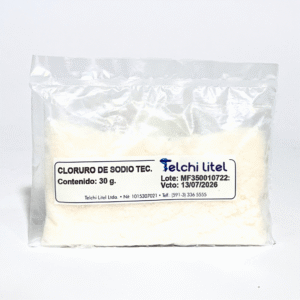 Cloruro De Sodio Tecnico (Sal S/ Yodo) X 30Gr.