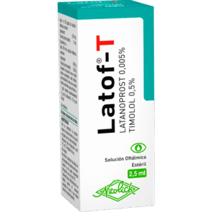 LATOF-T  SOL. OFTALMICA  x 2.5 ml