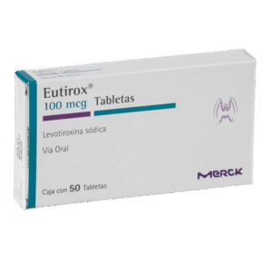 EUTIROX 100 mg x 50 tabletas