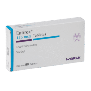 EUTIROX 125 mg x 50 tabletas