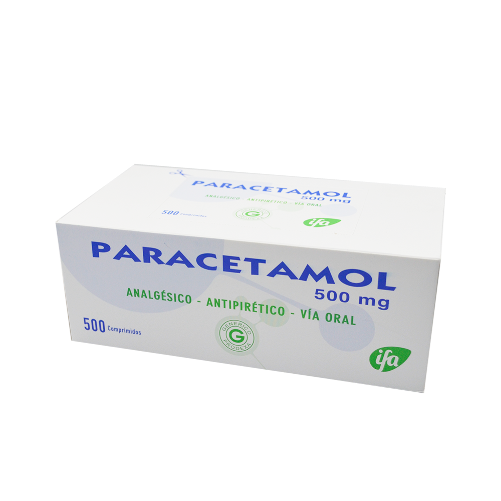 PARACETAMOL 1gr x 500comprimidos