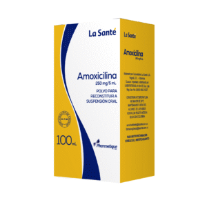 AMOXICILINA 250 mg Suspensión x 100 ml