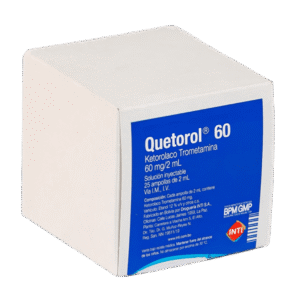 QUETOROL 60mg/2ml  x 25 amp.