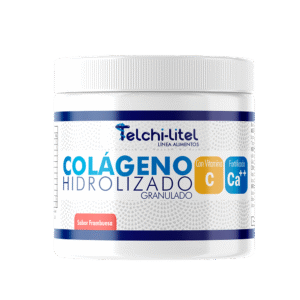 Colageno Hidrolizado Granulado Fortif. Con Vit.C + Calcio Sabor Frambuesa X 300 G