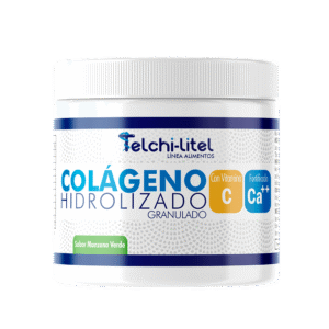 Colageno Hidrolizado Granulado Fortif. Con Vit. C + Calcio Sabor Manzana X 300 G