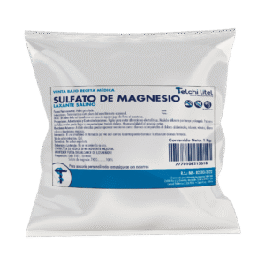 Sulfato De Magnesio Food X 1Kg. (Sal Inglesa)