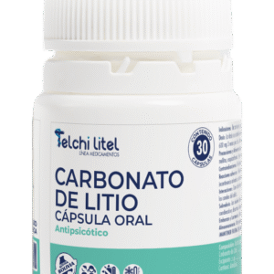 Carbonato De Litio Telchi 300Mg. X 30 Capsulas