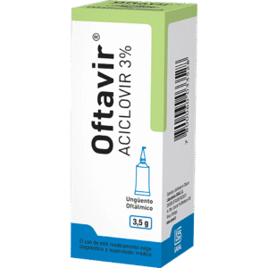 OFTAVIR UNGUENTO OFTALM.  x 3.5 gr.