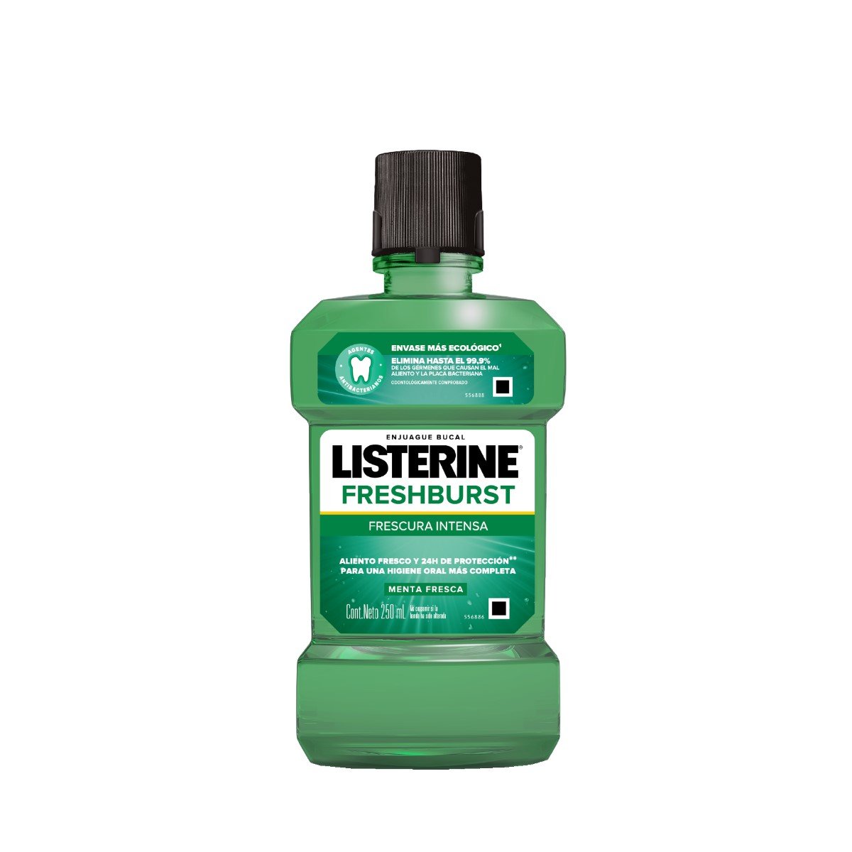 LISTERINE ENJUAGE BUCAL FRESH BURST x 250 ml