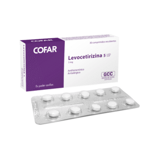 LEVOCETIRIZINA 5 mg x 30 comp.