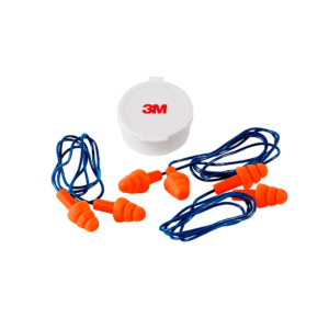 TAPONES AUDITIVOS REUTILIZABLES C/CORDON 3M x 3 PARES