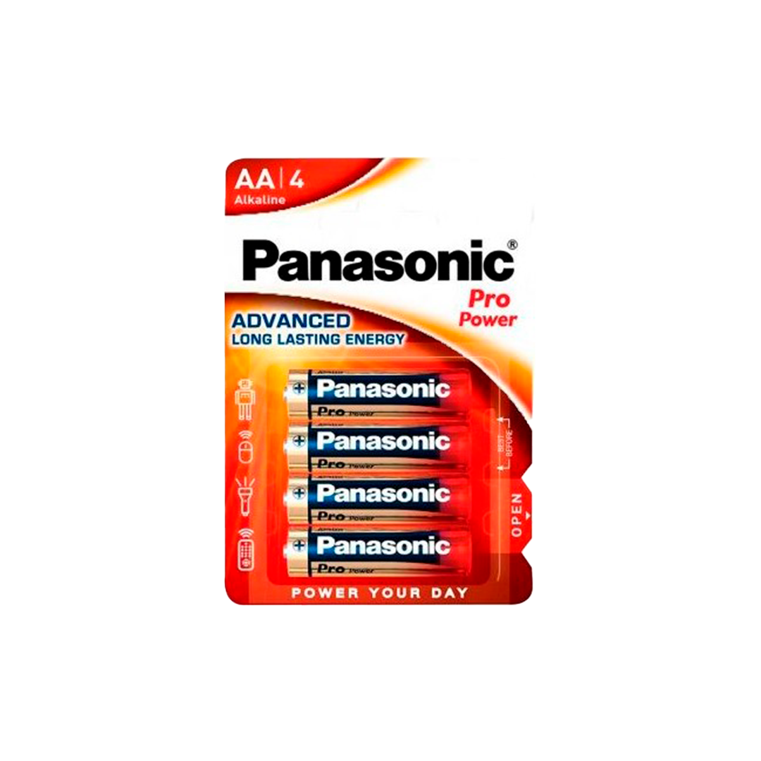 Panasonic Pilas Alcalinas Aa X 4 Unid.