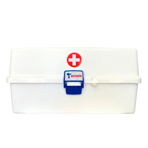 Botiquin Blanco Plastico (34X19Cm.) 3 Bandejas Maleta Em-290