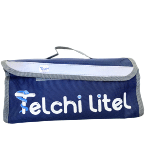 Botiquin Litel Lleno De Lona Color Azul Grande