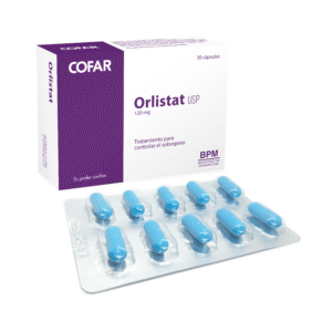 ORLISTAT 120 mg x 30 capsulas
