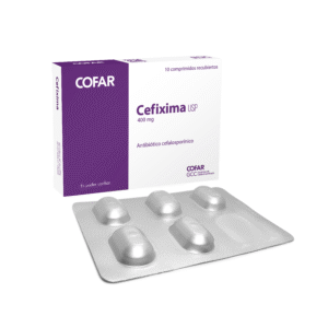 CEFIXIMA USP 400 mg x 10 comp.