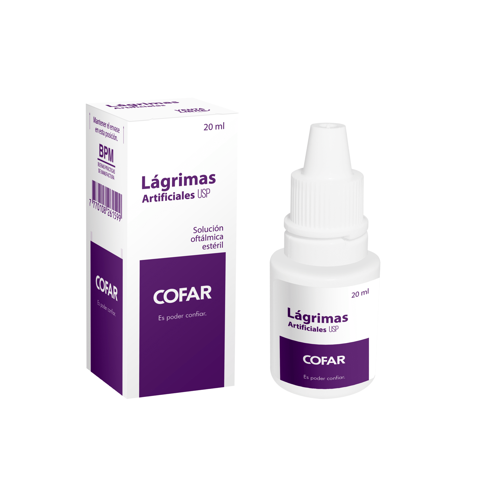 LAGRIMAS ARTIFICIALES Oftálmico x 20 ml