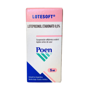 LOTESOFT SOL. OFTALM. x  5 ml