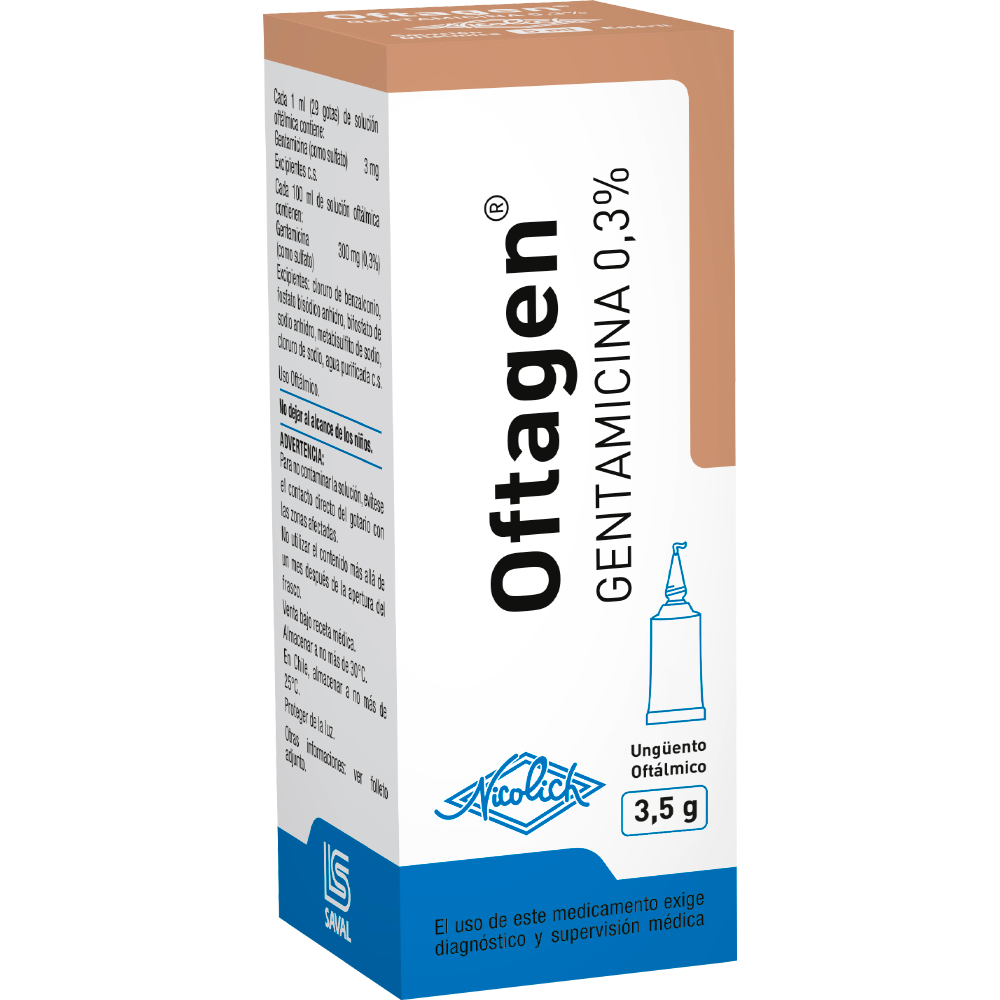 OFTAGEN UNGUENTO x 3.5 gr