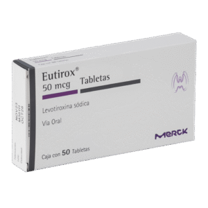 EUTIROX 50 mg x 50 tabletas