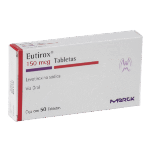 EUTIROX 150 mg x 50 tabletas