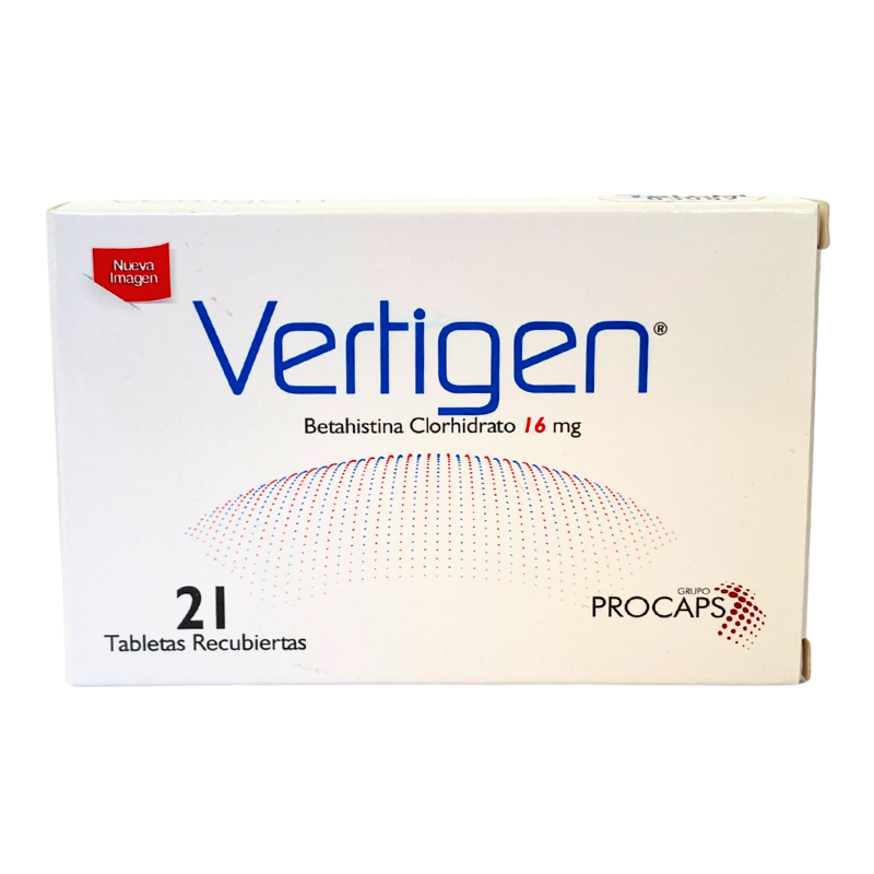 VERTIGEN 16mg x 21 tab.