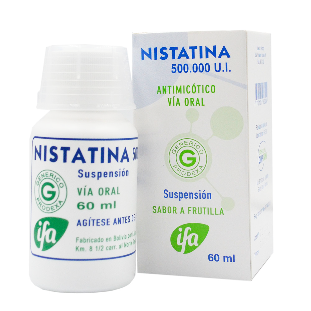 NISTATINA SUSP. 500.000 UI x 60ml