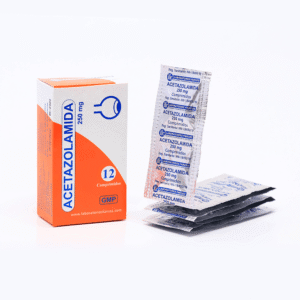 ACETAZOLAMIDA 250mg x 12 comp.