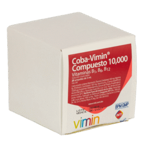 COBA VIMIN COMPUESTO 10000/3 ml x 25 ampollas