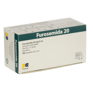 FUROSEMIDA 20 mg x 50 amp.
