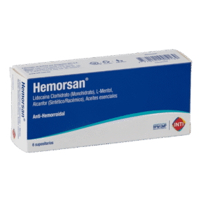 HEMORSAN x 6 supositorios