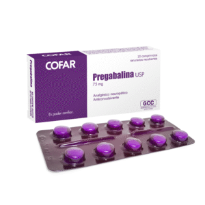 PREGABALINA 75 mg  x 20 comp.