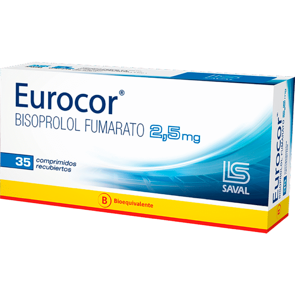 EUROCOR 2.5 mg x 35 comp. - Farmacias Telchi