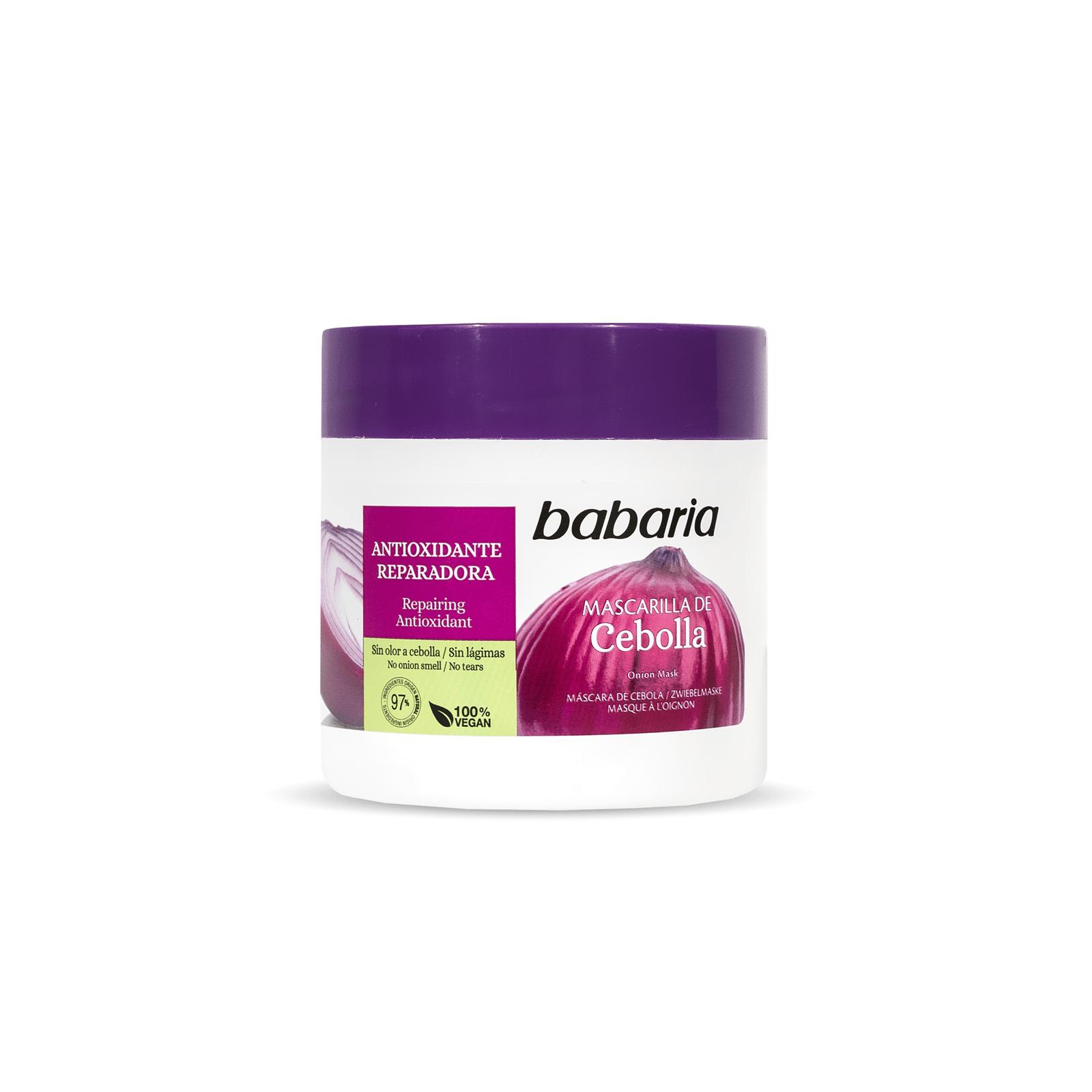 MASCARILLA CAPILAR DE CEBOLLA x 400 ml