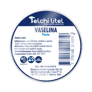 Vaselina U.S.P. X 14G.