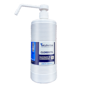 Clorexitel 2% Jabon Liquido X 1L. Tapa Flip Larga