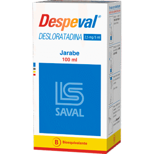 DESPEVAL JARABE 2.5MG/5 ml x 100 ml