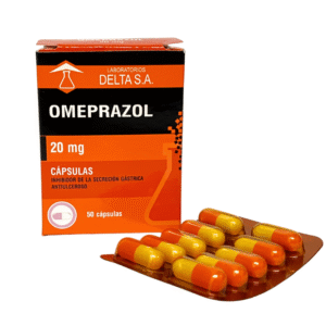 OMEPRAZOL 20 mg x  50 caps