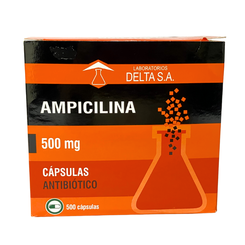 AMPICILINA 500mg x 500 caps.