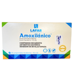 AMOXILANICO 500mg/125mg x 20comp.